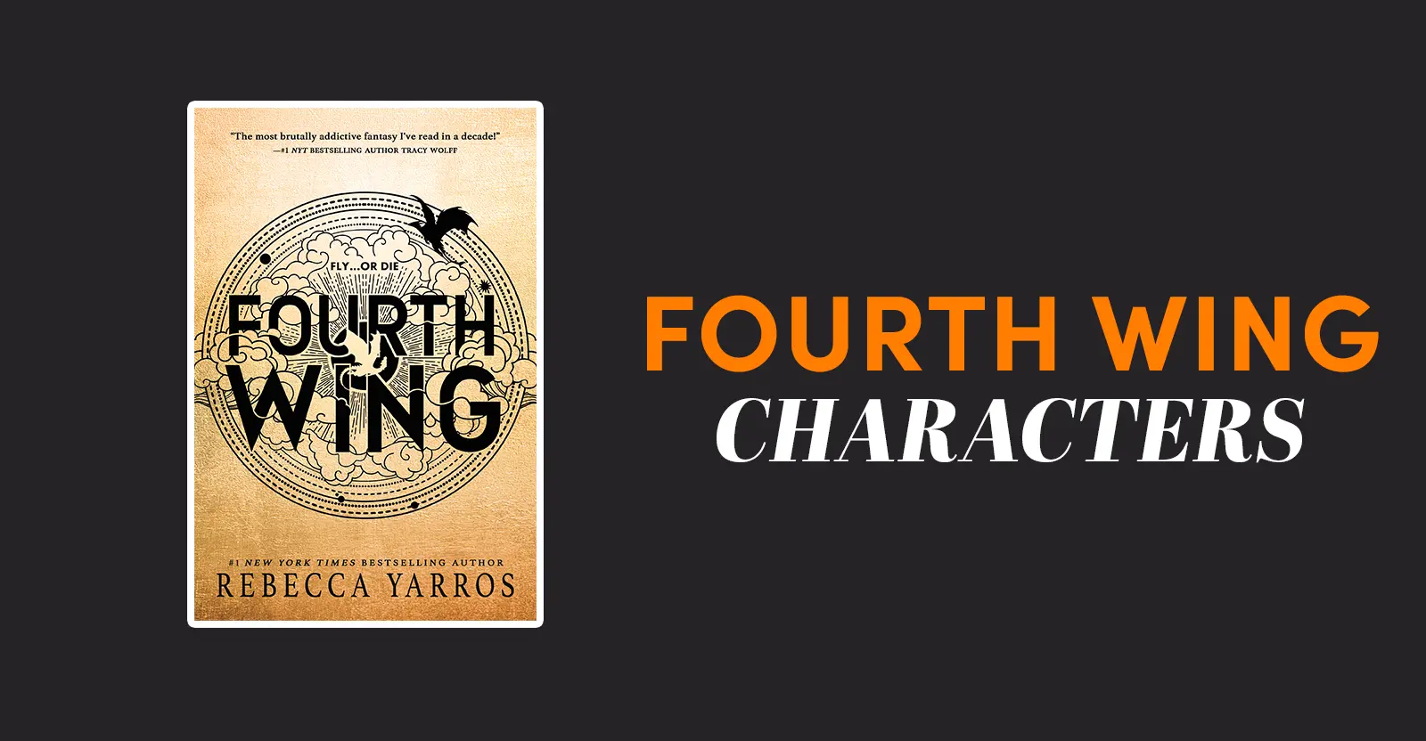 Fourth Wing Characters with Art - A Complete Guide for Book One