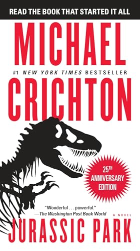 Jurassic Park book cover