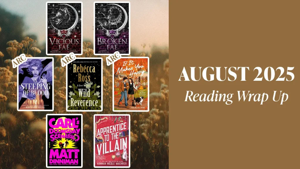 August Reading Wrap up