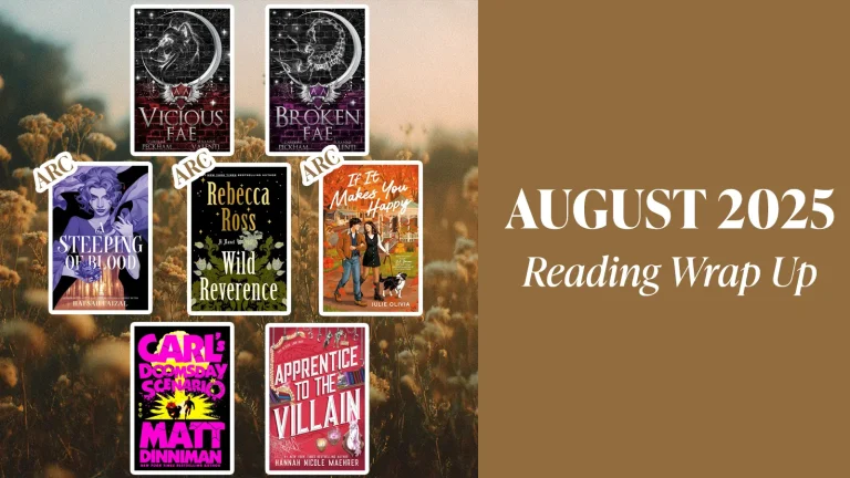 Bookish Goblin Wrapped: August Reading Recap and September TBR
