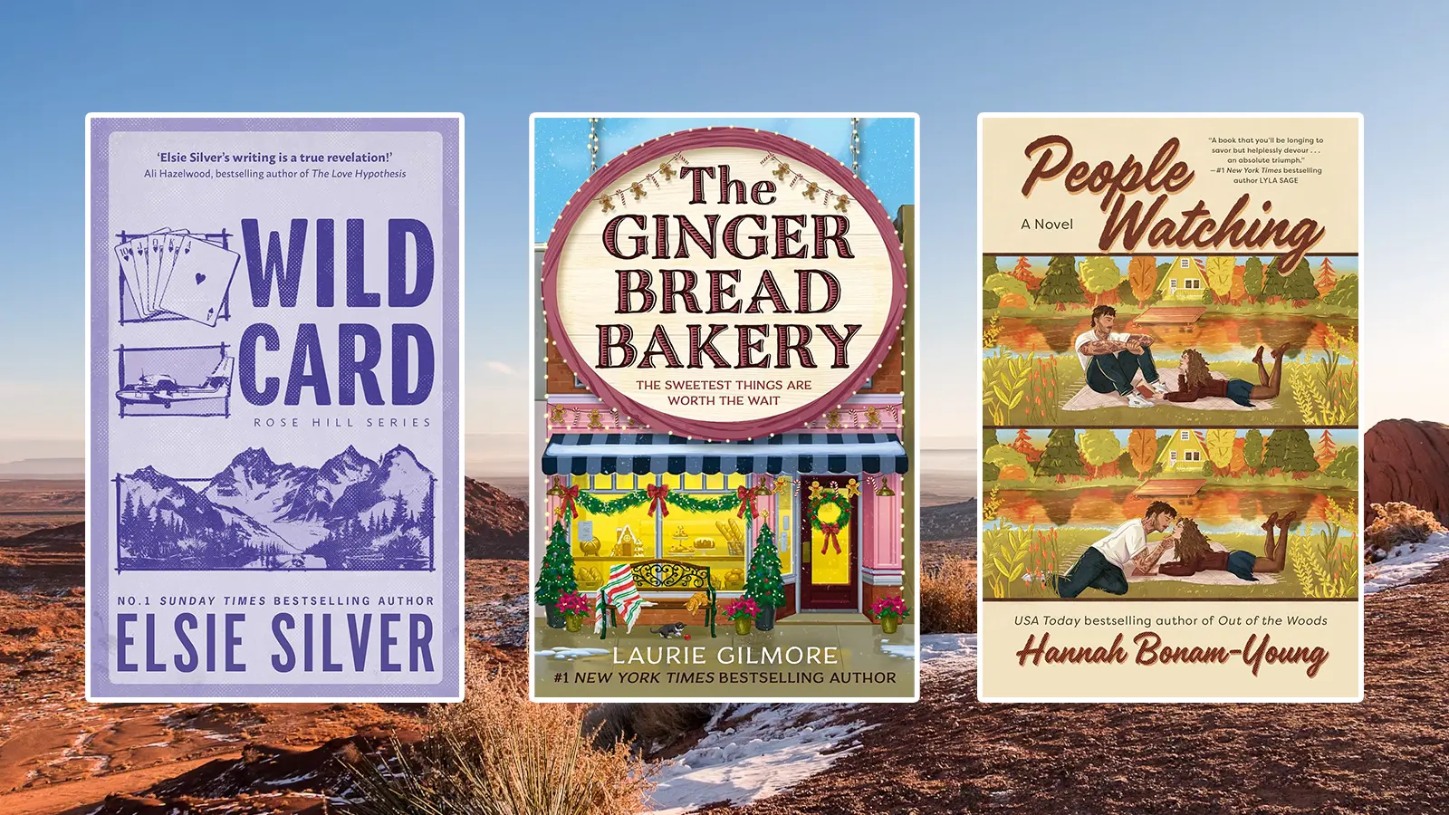 September 9 New Book Releases - Wild Card, The Gingerbread Bakery, People Watching