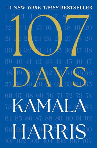 107 Days Fight for Presidency: Kamala Harris book cover