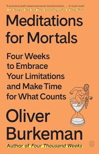 Meditations for Mortals book cover