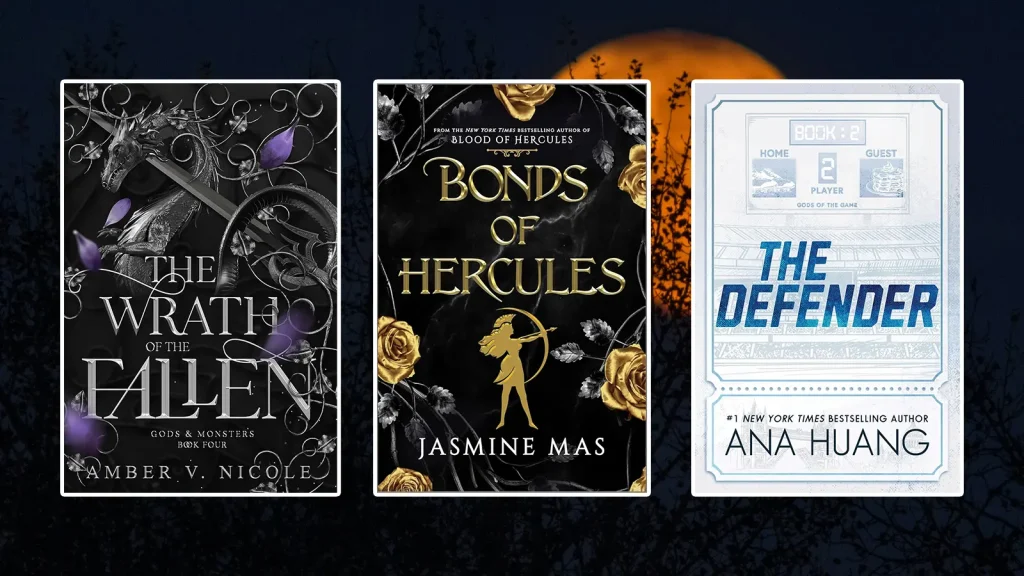 October 28 New Book Releases: The Wrath of the Fallen, Bonds of Hercules, The Defender