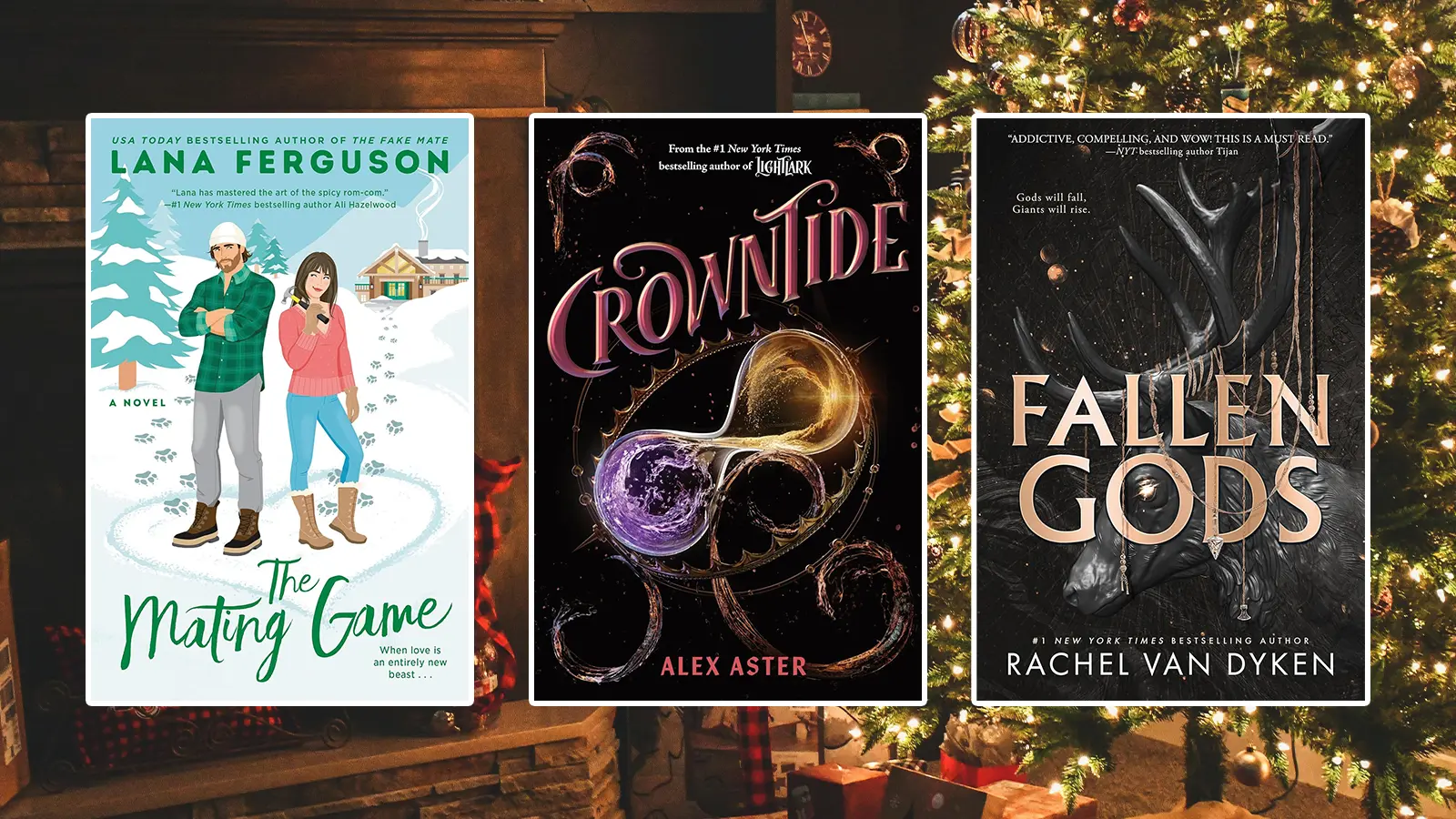 December 2 book releases: The Mating Game, Crowntide, Fallen Gods