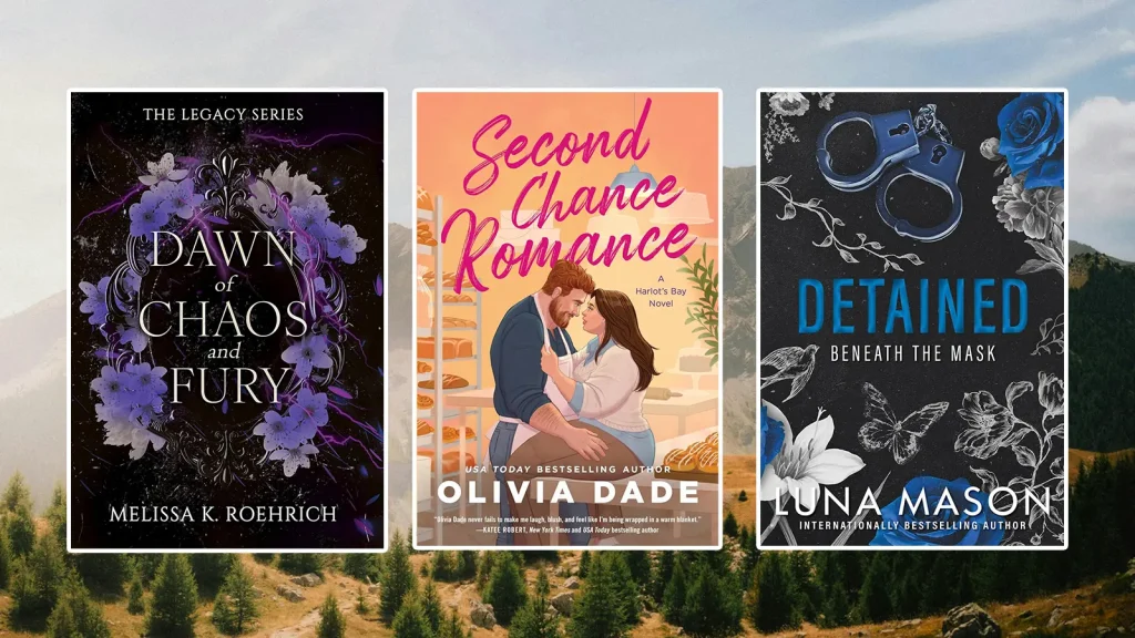November 25 Book Releases: Dawn of Chaos and Fury, Second Chance Romance, and Detained