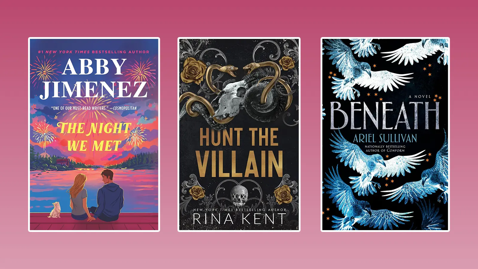 March 24 New Book Releases: The Night We Met, Hunt the Villain, Beneath