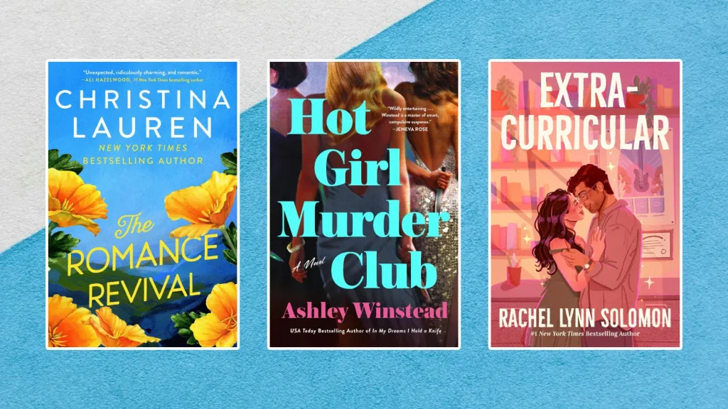 July 14 Book Releases: The Romance Revival by Christina Lauren, Hot Girl Murder Club by Ashley Winstead and Extracurricular by Rachel Lynn Solomon